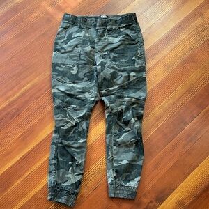 Rewash Green Camouflage Skinny Jeans